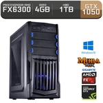 Ficha técnica e caractérísticas do produto PC Gamer Neologic Moba Box NLI67089 Amd FX6300 4GB (GeForce GTX 1050 2GB) 1TB Windows 10