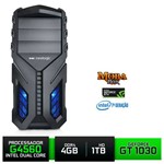 PC Gamer Neologic Moba Box NLI80143 Dual Core G4560 7ª Geração 4GB (GT 1030 2GB) 1TB