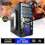 Ficha técnica e caractérísticas do produto PC Gamer Neologic Nli80337 Intel G3930 4GB (GeForce GT 1030 2GB) 1TB