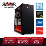PC Gamer Rawar RW258PVM INTEL I7 7700 8GB (Geforce GTX1070 de 8GB) 1TB