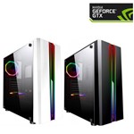 Ficha técnica e caractérísticas do produto PC Gamer RGB FoX PC Intel Core I3 (GeForce GTX Ti 4GB 128 Bits GDDR5) 8GB HD 500GB