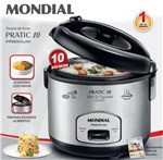 Ficha técnica e caractérísticas do produto PE-01 - Panela Elétrica Pratic Rice Vegetables Cooker 10 Premium - Mondial