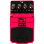 Ficha técnica e caractérísticas do produto Pedal Behringer Hm300 Heavy Metal Distortion P/ Guitarra