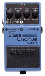 Ficha técnica e caractérísticas do produto Pedal Boss CEB3 Bass Chorus