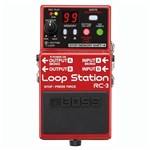 Ficha técnica e caractérísticas do produto Pedal Boss RC3 Loop Station