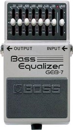 Ficha técnica e caractérísticas do produto Pedal Contrabaixo Boss Equalizer Geb 7 Bass