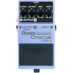 Ficha técnica e caractérísticas do produto Pedal de Efeito Boss CEB3 Bass Chorus para Contra Baixo