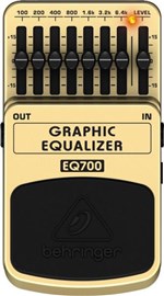 Ficha técnica e caractérísticas do produto Pedal Guitarra Equalizador EQ700 Behringer