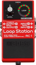Ficha técnica e caractérísticas do produto Pedal Loop Station RC-1 Boss