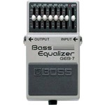 Pedal para Contrabaixo Bass Equalizer Geb-7 Boss