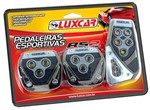 Ficha técnica e caractérísticas do produto Pedaleira Esportiva Universal Antiderrapante Luxcar Sport