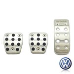 Ficha técnica e caractérísticas do produto Pedaleiras Shutt MKR1 Inox MK VW com Borracha