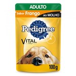 Ficha técnica e caractérísticas do produto Pedigree Sachê Sabor Frango ao Molho para Cães Adultos 100g