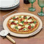 Ficha técnica e caractérísticas do produto Pedra para Pizza Rojemac com Suporte Cromado