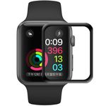 Ficha técnica e caractérísticas do produto Película de Vidro 3d Tela Toda Apple Watch 42mm -serie 1 / 2