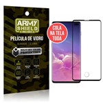 Ficha técnica e caractérísticas do produto Película de Vidro Elite Cola na Tela Toda Samsung Galaxy S10 Plus - Armyshield
