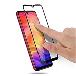 Ficha técnica e caractérísticas do produto Película de Gel 5D Xiaomi Redmi 7-6.26 + Capa Slim Transparente