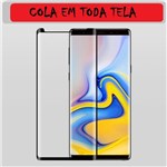 Ficha técnica e caractérísticas do produto Pelicula de Vidro Galaxy Note 9 - 3D Tela Curva Cola na Tela Toda - M3
