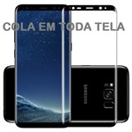 Ficha técnica e caractérísticas do produto Pelicula de Vidro Galaxy S8 - 5D Curvada Cola a Tela Toda - M3