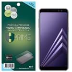Ficha técnica e caractérísticas do produto Película Hprime para Samsung Galaxy A8 Plus 2018 - Vidro Temperado Tra...