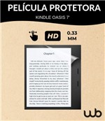 Ficha técnica e caractérísticas do produto Película Kindle Oasis Fosca Anti-Risco Anti-Poeira Anti-Uv - Wb