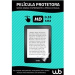 Ficha técnica e caractérísticas do produto Película Novo Kindle Paperwhite 10ª Geração Wb® Fosca Anti-Risco Anti-Poeira Anti-Uv