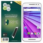Ficha técnica e caractérísticas do produto Película Premium HPrime Motorola Moto G3 2015 - NanoShield