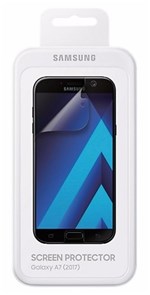 Ficha técnica e caractérísticas do produto Película Protetora Transparente para Samsung Galaxy A7 2017