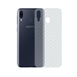 Ficha técnica e caractérísticas do produto Película Traseira Fibra de Carbono Transparente para Samsung Galaxy M20 - Gorila Shield