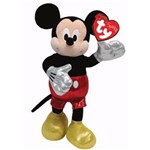 Ficha técnica e caractérísticas do produto Pelúcia 20 Cm Beanie Babies Mickey - DTC