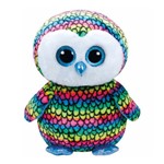 Ficha técnica e caractérísticas do produto Pelúcia 45 Cm - Beanie Boos - Pelúcias Coloridas - Coruja Colorida - Dtc