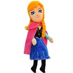 Ficha técnica e caractérísticas do produto Pelúcia Anna Frozen Boneca Princesa Disney - Taimes