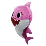 Ficha técnica e caractérísticas do produto Pelúcia - Baby Shark - 30cm - Rosa - Musical - Toyng