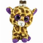 Ficha técnica e caractérísticas do produto Pelúcia Beanie Boo's Girafa Safari - DTC