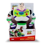 Ficha técnica e caractérísticas do produto Pelúcia Buzz Lightyear Toy Story 30cm com Som Multikids - BR388