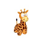 Ficha técnica e caractérísticas do produto Pelúcia de Atividades Safari Girafa 6085 - Buba - Buba