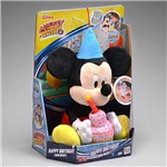 Ficha técnica e caractérísticas do produto Pelúcia Mickey Happy Birthday com Som Multikids BR375