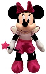 Ficha técnica e caractérísticas do produto Pelúcia Minnie Mouse Fada Madrinha Rosa Disney - Long Jump