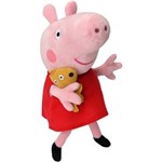 Ficha técnica e caractérísticas do produto Pelúcia Peppa Pig 70cm Rosa, Long Jump