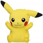 Ficha técnica e caractérísticas do produto Pelúcia Pokémon Pikachu Sério - 20cm - Tomy