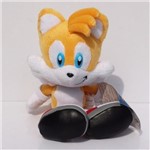 Ficha técnica e caractérísticas do produto Pelúcia Tails Turma do Sonic Grande 20cm Amarelo Boneco Game