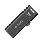 Ficha técnica e caractérísticas do produto Pen Drive 08GB Retrátil Preto USM8GR Sony