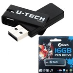 Ficha técnica e caractérísticas do produto Pen Drive 16G U-tech