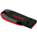 Ficha técnica e caractérísticas do produto Pen Drive 16gb Blade Black Red-sandisk