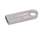 Ficha técnica e caractérísticas do produto Pen Drive 16GB Kingston Aluminio Data Traveler USB 2.0 - DTSE9H/16GB