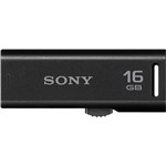 Ficha técnica e caractérísticas do produto Pen Drive 16GB Sony Retrátil Preto
