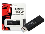 Ficha técnica e caractérísticas do produto Pen Drive 16GB USB 3.0 Kingston DT100G3/16GB Datatraveler 100 Generation 3