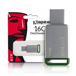 Ficha técnica e caractérísticas do produto Pen Drive 16gb Usb 3.1 DataTraveler DT50/16GB Kingston