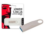 Ficha técnica e caractérísticas do produto Pen Drive 128gb DTSE9G2/128GB Datatraveler USB 3.0 SE9 G2 Prata Kingston