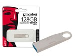 Ficha técnica e caractérísticas do produto Pen Drive 128GB USB 3.0 Kingston DTSE9G2/128GB Datatraveler SE9 G2 Prata
